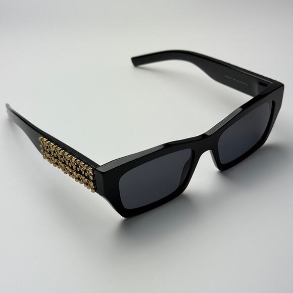 BRAND NEW Givenchy Sunglasses GV40077I 01A Shiny Black and Studs/Grey Women main image 10